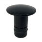 Bobs Machine Deck Plug  Pedestal Seat Plug 075 Hole Black 311000002PCGBLK