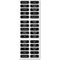 Blue Sea 8030 DC Panel Basic 30 Label Set 8030