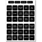 Blue Sea 4215 Square Format Label Set  30 4215