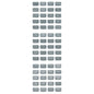 Blue Sea 8217 Grey Small Format Label Kit  60 Labels 8217