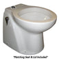 Raritan Atlantes Freedom wVortexVac  Household Style  White  Freshwater Solenoid  Smart Toilet Control  12v AVHWF01203