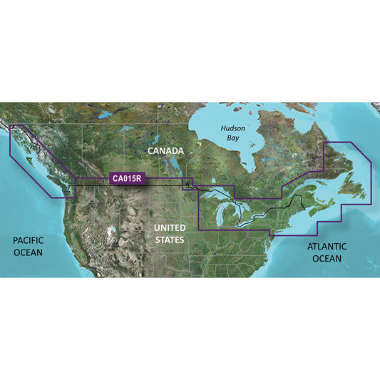 Garmin BlueChart g3 HD  HXCA600X  Canada  microSDSD 010C101920