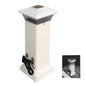 Dock Edge Cleatlite Solar Dock Light wSS Mooring Cleat 12 96250F