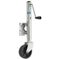Pro Series 1000 lbs Zinc Plated Swivel Jack w6 Poly Wheel EJ10000101