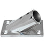 Whitecap 1 OD 30 Degree Rectangle Base SS Rail Fitting 6178C