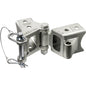 Fulton FoldAway BoltOn Hinge Kit 2 x 3 Trailer Beam Rating 5000 lbs 48 Pivot ZMax 600 Zinc Finish HDPB230101