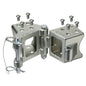 Fulton FoldAway BoltOn Hinge Kit 3 x 3 Trailer Beam Rating 5000 lbs 48 Pivot ZMax 600 Zinc Finish HDPB330101