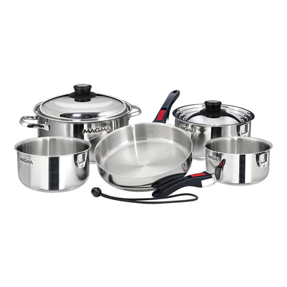 Magma 10 Piece Induction Cookware Set  Stainless Steel A10360LIND