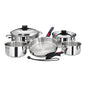 Magma 10 Piece Induction Cookware Set  Stainless Steel A10360LIND