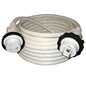 Marinco 30A 125V Molded Standard Cordset  White  50 199120