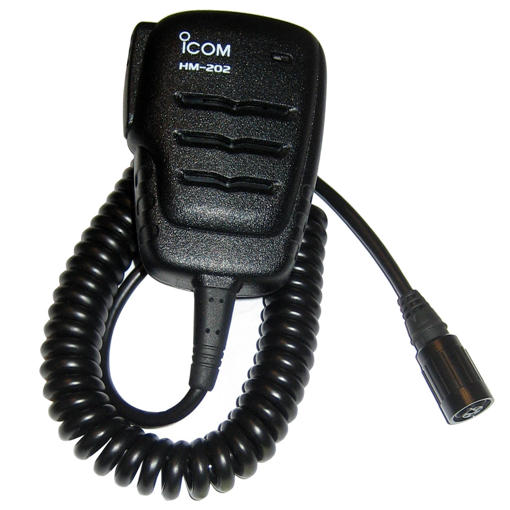 Icom HM202 Compact Speaker Mic  Waterproof HM202