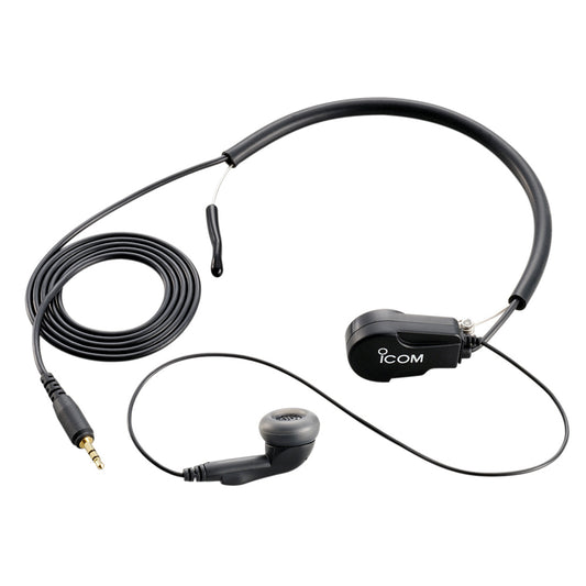 Icom Earphone wThroat Mic Headset fM72 M88  GM1600 HS97