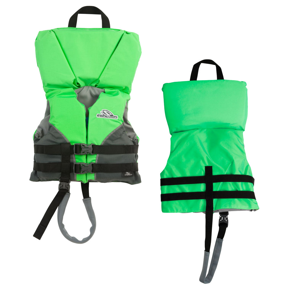 Stearns Infant HeadsUp Nylon Vest Life Jacket  Up to 30lbs  Green 2000013194