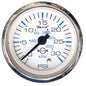 Faria Chesapeake White SS 2 Water Pressure Gauge 30 PSI 13812