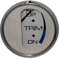 Faria Chesapeake White SS 2 Trim Gauge JESuzuki Outboard 13809