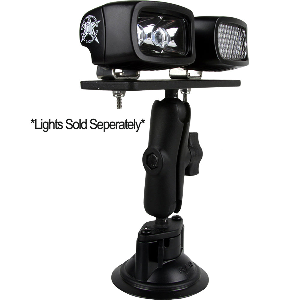 RIGID Industries RAM Suction 37 Arm  625 x 2 Plate 40063