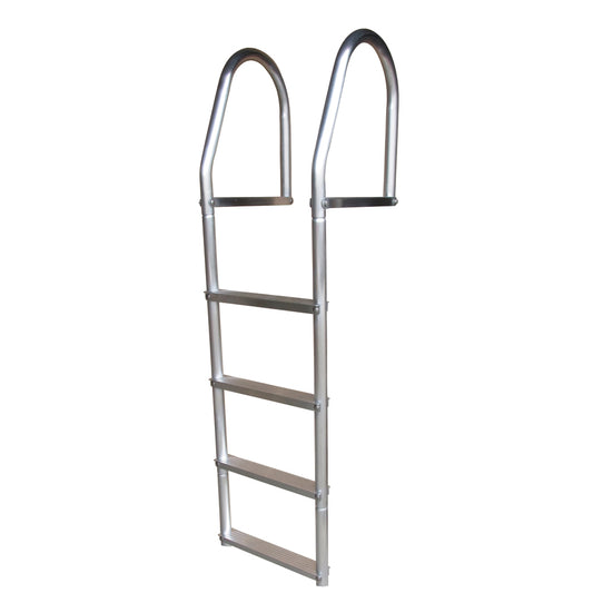 Dock Edge Fixed Eco  Weld Free Aluminum 4Step Dock Ladder 2074F