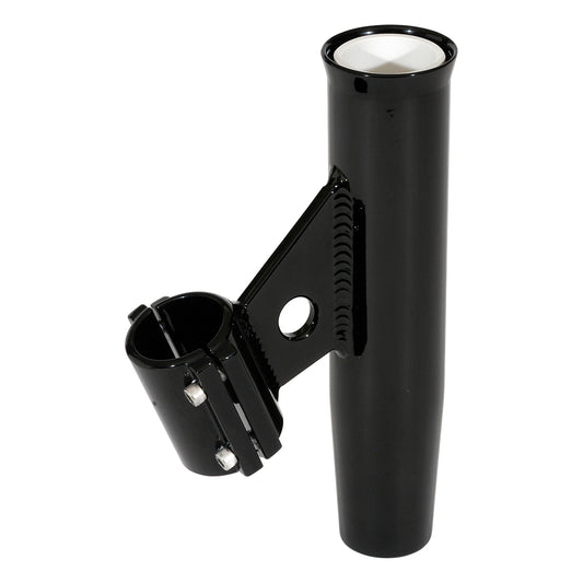 Lees ClampOn Rod Holder  Black Aluminum  Vertical Mount  Fits 1900 OD Pipe RA5004BK
