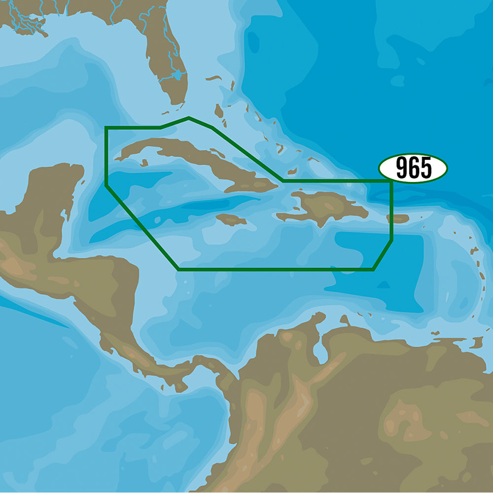 CMAP 4D NAD965  Cuba Dominican Republic Caymans  Jamaica MNAD965MS