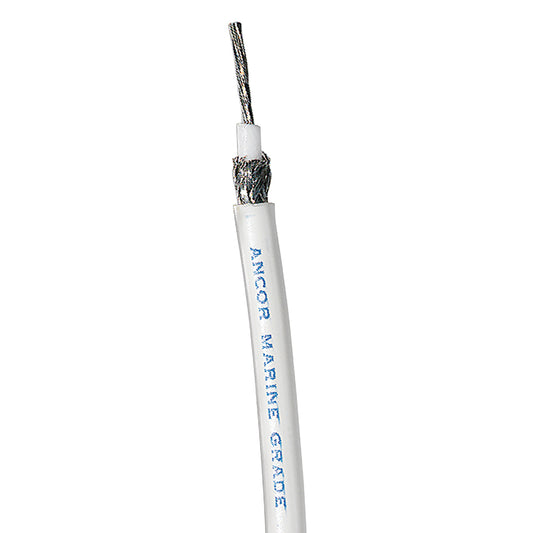 Ancor White Coaxial Cable RG 213  500 151750