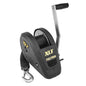 Fulton 1800lb Single Speed Winch w20 Strap Included  Black Cover 142314
