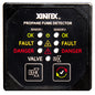 FireboyXintex Propane Fume Detector  Alarm w2 Plastic Sensors  Solenoid Valve  Square Black Bezel Display P2BSR