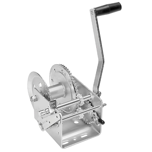 Fulton 2600lb 2Speed Winch wHand Brake 142411