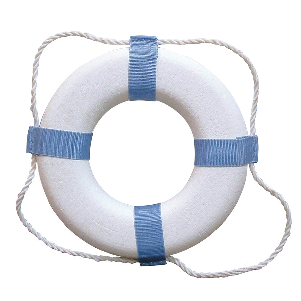 Taylor Made Decorative Ring Buoy  20  WhiteBlue  Not USCG Approved 372