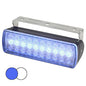 Hella Marine Sea Hawk XL Dual Color LED Floodlights  BlueWhite LED  Black Housing 980950061