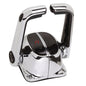 UflexTwin Lever Top Mount Control wNeutral Lock  Trim Switch  Chrome B502CHTL