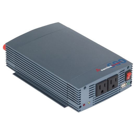 Samlex 600W Pure Sine Wave Inverter  12V wUSB Charging Port SSW60012A