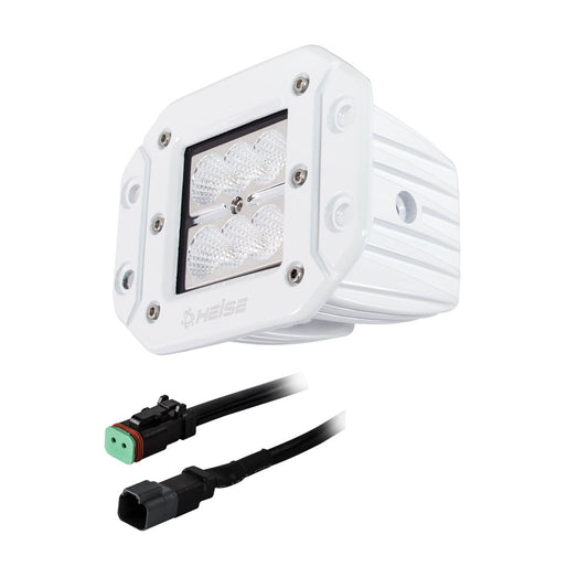 HEISE 6 LED Marine Cube Light  Flush Mount  3 HEMFMCL3