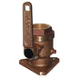 GROCO 1 Bronze Flanged Full Flow Seacock BV1000