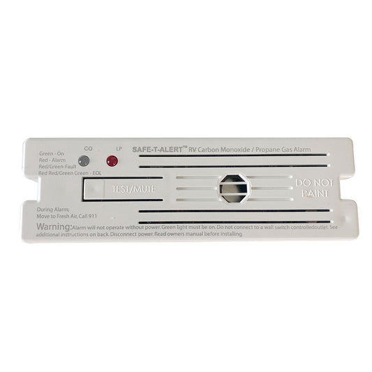 SafeTAlert Combo Carbon Monoxide Propane Alarm Surface Mount  White 35741WHT