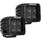 RIGID Industries DSeries Pro Spot Diffused Midnight Surface Mount  Pair 202513BLK