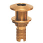 GROCO Bronze Hose Barb ThruHull Fitting  12 HTH500