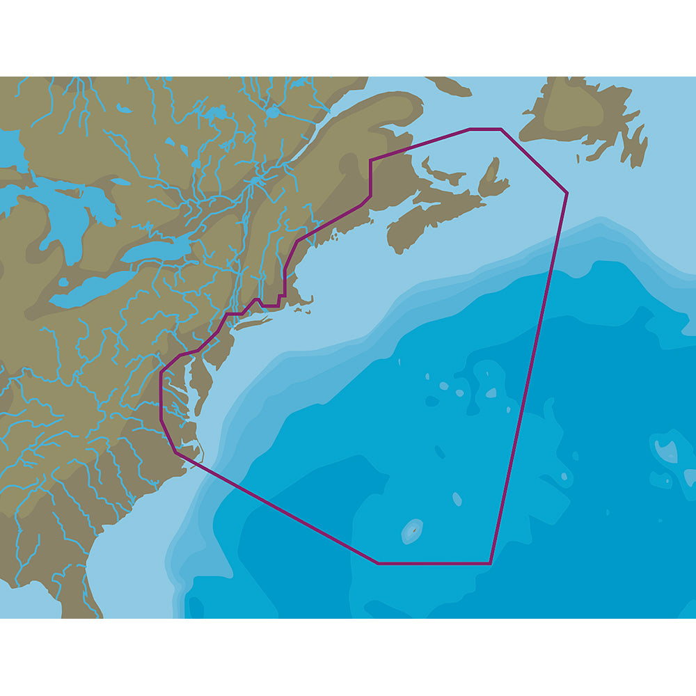CMAP 4D NAD062 Nova Scotia to Chesapeake Bay  microSDSD MNAD062MS