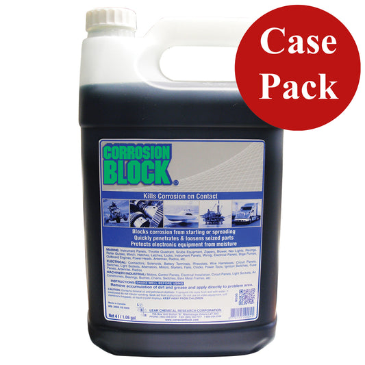 Corrosion Block Liquid 4Liter Refill  NonHazmat NonFlammable  NonToxic Case of 4 20004CASE