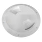 SeaDog Textured Quarter Turn Deck Plate  White  8 3361821