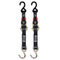 Rod Saver Rubber Ratchet TieDown  1 x 4  Pair RTD4