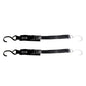 Rod Saver Stainless Steel Quick Release Transom TieDown  1 x 6  Pair SS1QRTD6