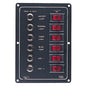 SeaDog Aluminum Circuit Breaker Panel  6 Circuit 4228001