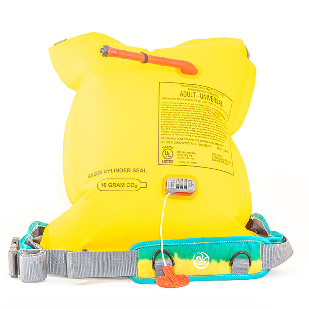 Bombora Type V Inflatable Belt Pack  Rasta RST1619