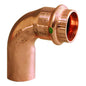 Viega ProPress 114  90 Copper Elbow  StreetPress Connection  Smart Connect Technology 77062