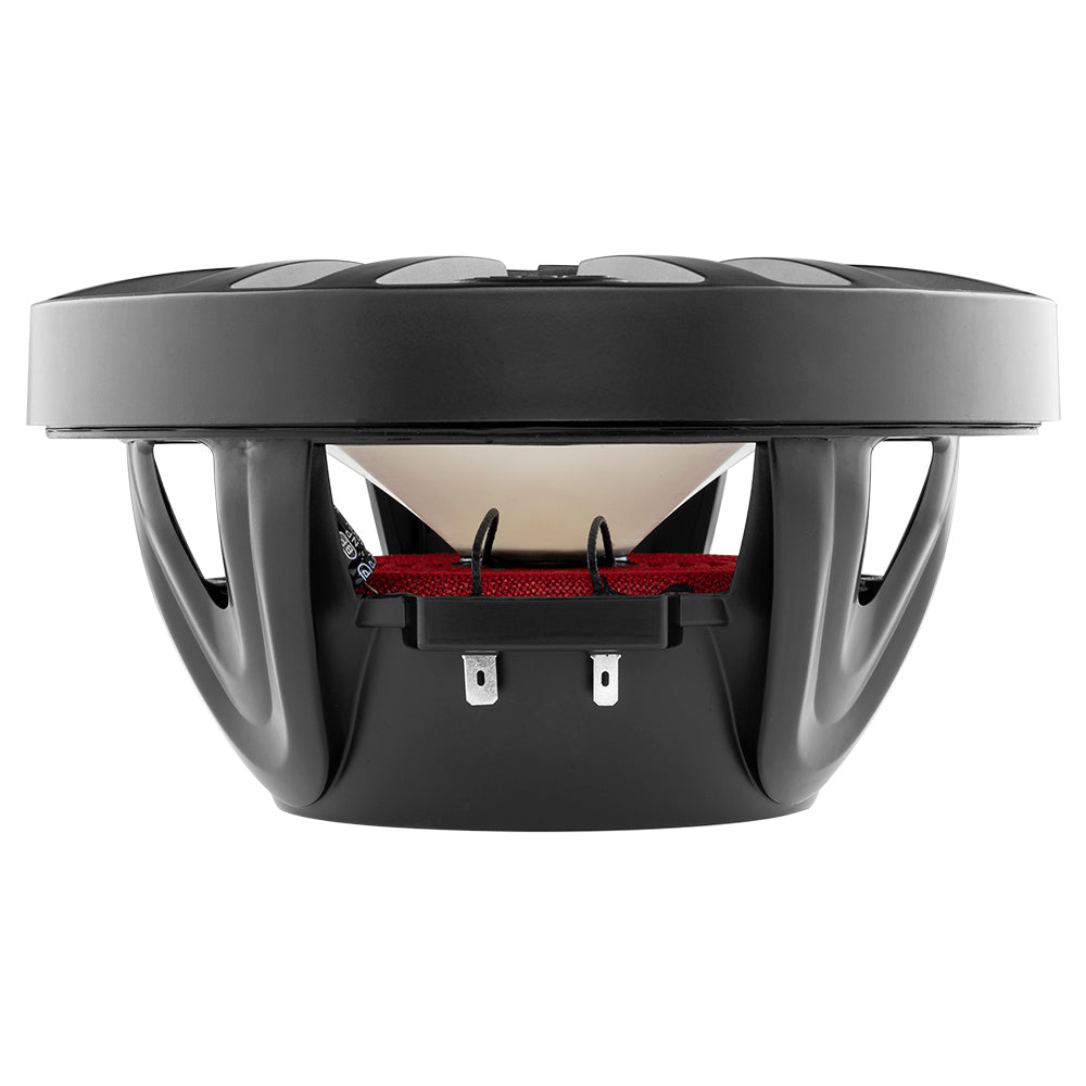 DS18 HYDRO 8 2Way Marine Speakers wRGB LED Lights 375W  Matte Black NXL8BK