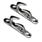 Whitecap Skene Bow Chock 412 Pair  Chrome Plated Brass S0981C