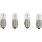 VDO Type A  White Metal Base Bulb  24V  4Pack 600807