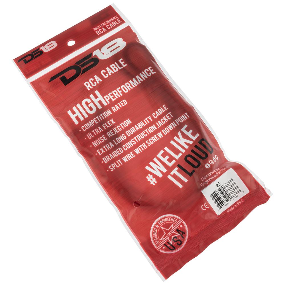 DS18 Advance Ultra Flex RCA Cable  3 R3