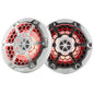 DS18 New Edition HYDRO 65 2Way Marine Speakers wRGB LED Lighting 300W  White NXL6MWH