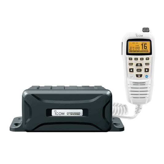 Icom M400BB VHF Marine Black Box Radio with White Command Mic M400BB SW 31